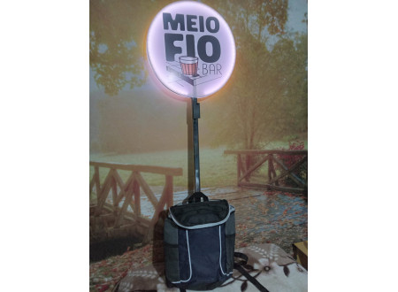 MOCHILA PIRULITO DEGUSTAÇÃO, MOCHILA PIRULITO LED BOLSA TÉRMICA 